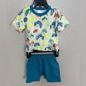 🆕 Open Edit Boys Ivory Cloud Shirt / Shorts Set Size: 12M! BRAND NEW! Nordstrom
